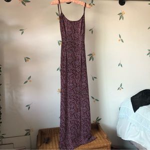 Vintage Morgan and Co. Open Back Dress